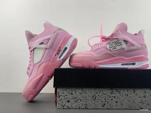 Cheap JORDAN OFF-WHITE X 4 PINK 0525
